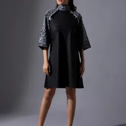 House of Manaa Black Hom Allure Dress-picture-16