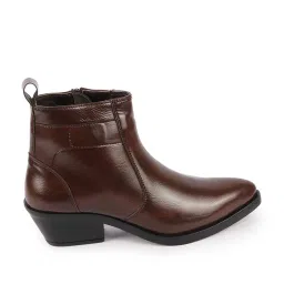 Fausto Women's Brown Casual Boots image 1