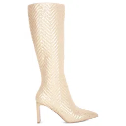 London Rag Women's Beige Casual Booties image 1