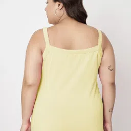 BRINNS Yellow Solid Camisoles image 2