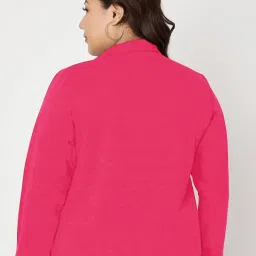 BRINNS Pink Solid Pullover Sweatshirt image 2