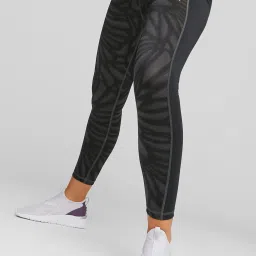 Puma Black Printed Training Leggings image 1