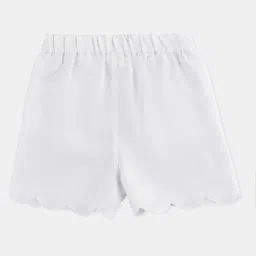 Angel & Rocket Kids White Regular Fit Shorts image 2