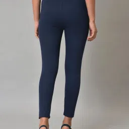 Aurelia Blue Plain Leggings image 2