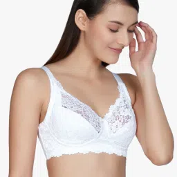 Amante White Non Wired Non Padded Full Coverage Bra image 3