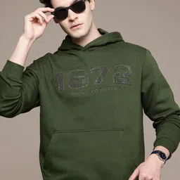 French Connection Embroidered Typography Hooded Sweatshirt-picture-41