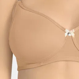 Amante Sandalwood Non Wired Padded Backless Bra image 4