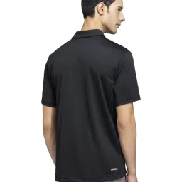 Adidas Black Regular Fit Sports Polo image 2