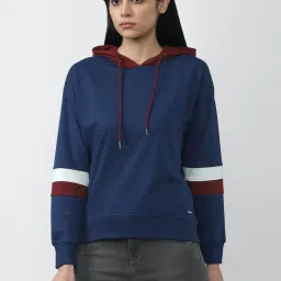 Van Heusen Navy Cotton Sweatshirt image 1