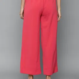 Allen Solly Pink Regular Fit Trousers image 2