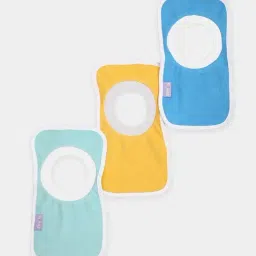 MiArcus Kids Blue & Yellow Regular Fit Bibs (Pack of 3)-picture-28