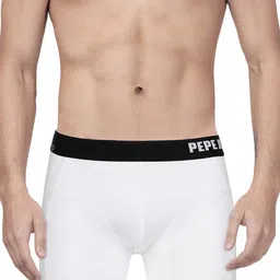 Pepe Jeans Men White Solid Cotton Trunk vendorArticleNumber OPT03-WHITE-XL-image-20