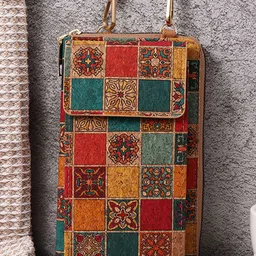 MOMISY Women Ethnic Motifs Printed Leather Oversized Wallet-picture-10