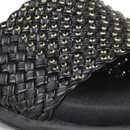 Inc.5 Women's Black Casual Sandals image 5