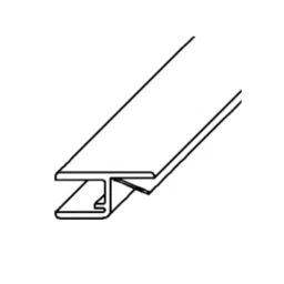 aido xl-c Dorma XL - C 3044 Middle 180° Shower Seal - 2500 mm image 1