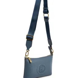 BCBG Blue Sling Handbag image 4