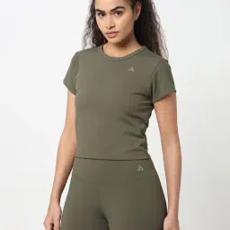 R&B Green Slim Fit T-Shirt image 3