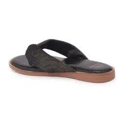 Carlton London Women's Black Casual Sandals image 5