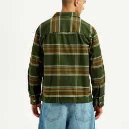 Levi's Olive Relaxed Fit Checks Shirt image 2