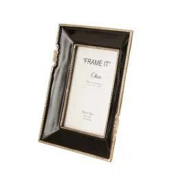 De Maison Decor Black Enamel Gold Photoframe image 3