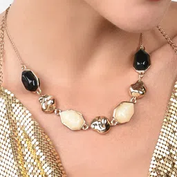 Zaveri Pearls Gold-Plated Necklace-picture-32
