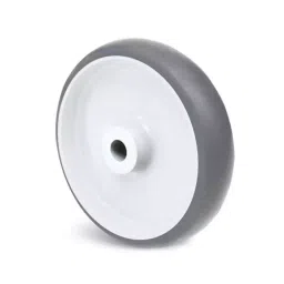 Guitel Hervieu Grey Thermoplastic Rubber Impact Resistant Quiet Operation Trolley Wheel 40 Kg, 325-200-050L10-picture-21