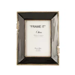 De Maison Decor Black Enamel Gold Photoframe image 2
