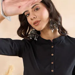 Anouk Women Regular Kurta with Trousers image 2