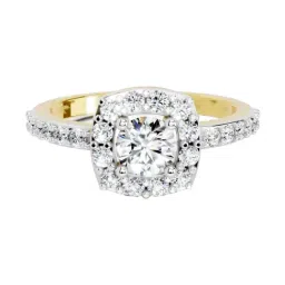 Sparkles Lab Grown Diamond 14k (585) Yellow Gold Ring for Women-picture-26
