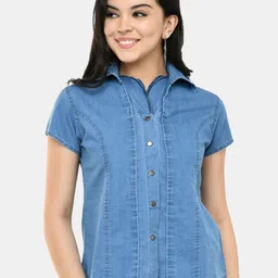 SAAKAA Denim Shirt Style Top-picture-33