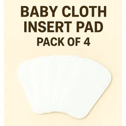 Joy Buzz Baby Adjustable Reusable Microfiber Bamboo Soaker Wet-free Insert Pads for Cloth Diapers Nappies Quick Dry (0-24 Months) - Pack of 4-image-35