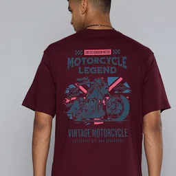 R.Code by The Roadster Life Co. Men Printed T-shirt-picture-16