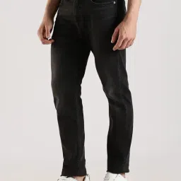 Calvin Klein Jeans Black Cotton Slim Fit Jeans image 3