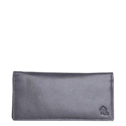 Kara Black Solid Bi-Fold Wallet for Women-picture-32