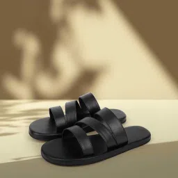 planet paaduks Paaduks Men's Black Casual Sandals image 1