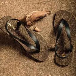 planet paaduks Paaduks Men's Brown Sling Back Sandals image 1