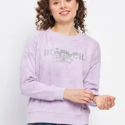 Duke Lavender Graphic Print Sweatshirt image 1