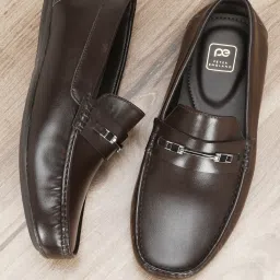 Peter England Men's Brown Casual Loafers image 1