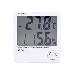 ACETEQ Digital Thermo Hygrometer White for Laboratories, HTC-1-picture-21