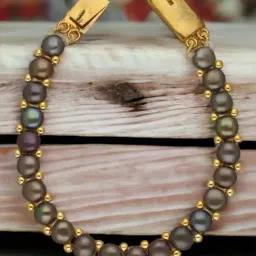 Sri Jagdamba Pearls Zaha 1 Line Pearl Bracelet for Women & Girls-picture-24