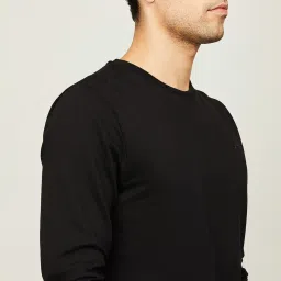 Fame Forever by Lifestyle Black Cotton Regular Fit Sweatshirt image 5