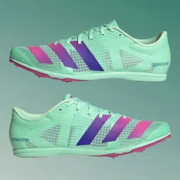 Adidas Men's distancestar Green Running Shoes image 1