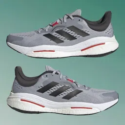 Adidas Men's SOLAR CONTROL M Silver Running Shoes image 1