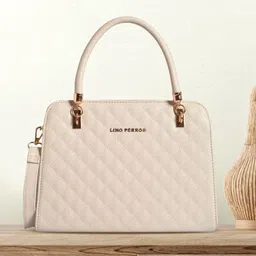 Lino Perros Off-White Quilted Handheld Bag-picture-12