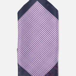 Allen Solly Purple Printed Pocket Square image 2