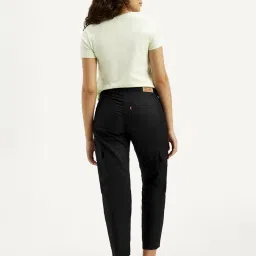 Levi's Black Cotton Regular Fit Cargos image 2