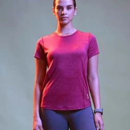 Lyra Purple Regular Fit Sports T-Shirt-picture-36