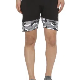 Pepe Jeans Black Solid Mid Rise Shorts-image-13