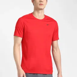 Reebok Red Round Neck T-Shirt-picture-11