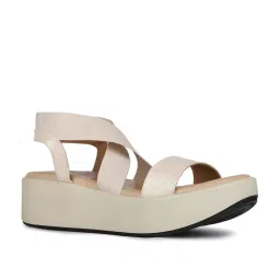 Inc.5 Women's Beige Sling Back Wedges image 2